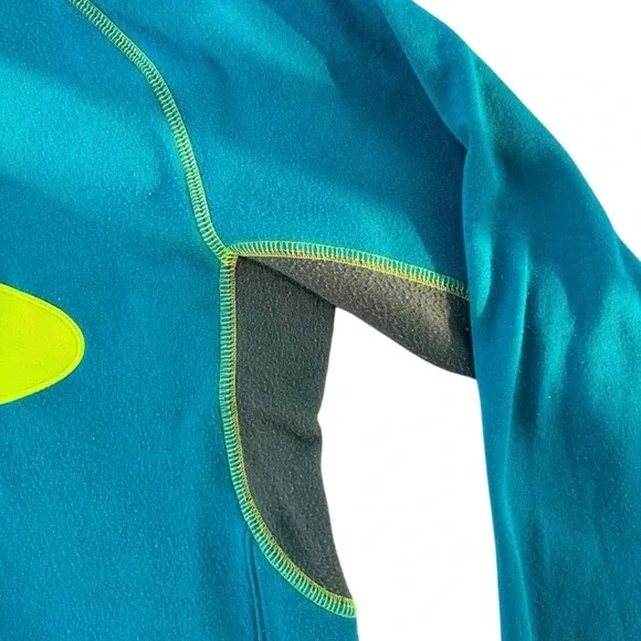 Oakley‎ Fleece Jacket Teal - Picture 5 of 13